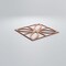 Ekena Millwork Medium Swansea Decorative Fretwork Wood Wall Panels, Cherry, 15 3/8"W x 15 3/8"H x 3/8"T WALW16X16X0375SWNCH - alternate 5